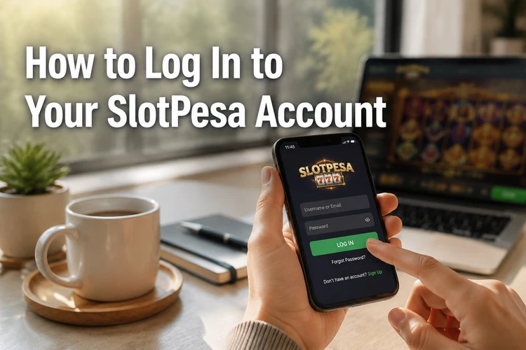 How to Log In to Your SlotPesa Account