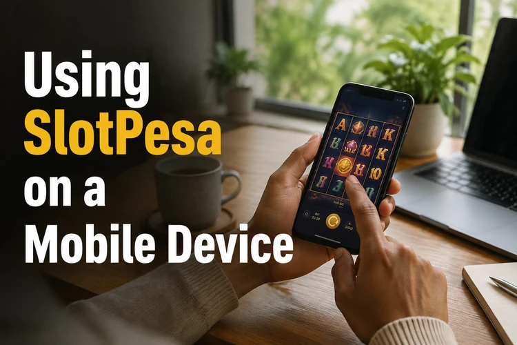 Using SlotPesa on a Mobile Device